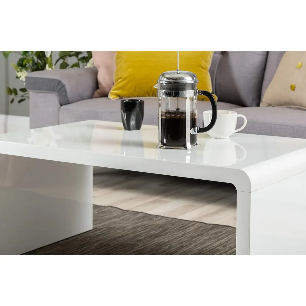 Lucia Coffee Table - White