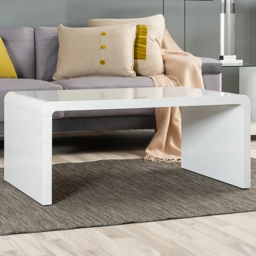 Lucia Coffee Table - White image