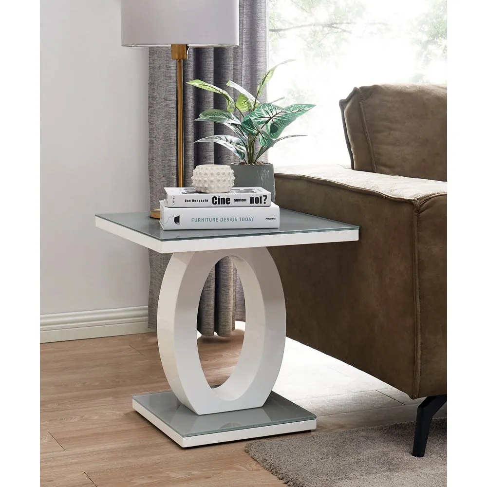 Lucia Side Table - Grey