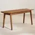 Lymington 2-Seater Dining Bench - Walnut, Rubberwood