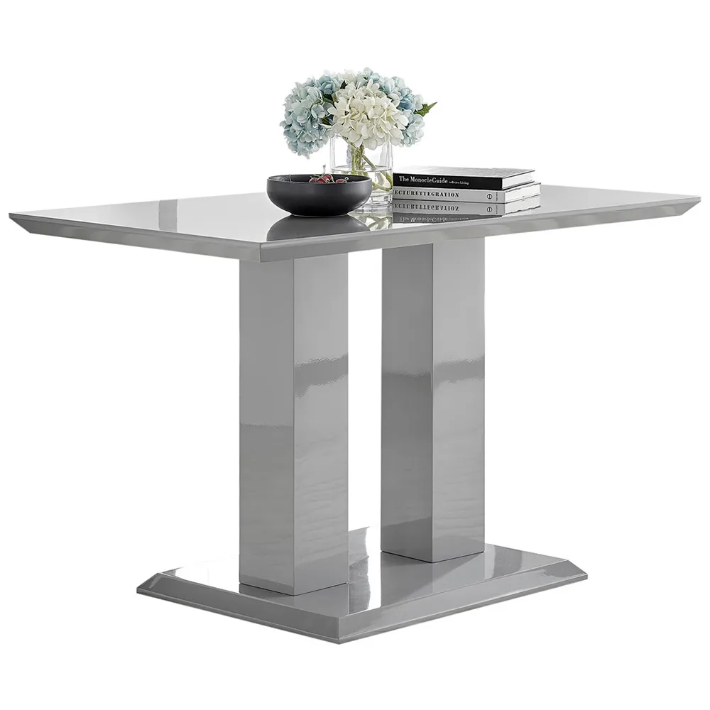 Molini 4-Seater Dining Table - Grey