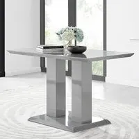 Molini 4-Seater Dining Table - Grey