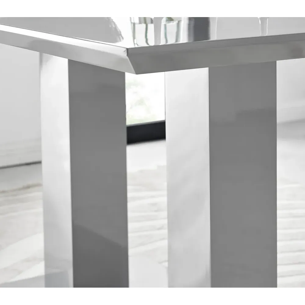 Molini 6-Seater Dining Table - Grey