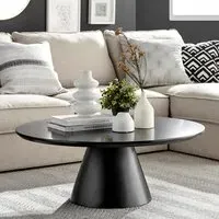 Nova Round Coffee Table - Black