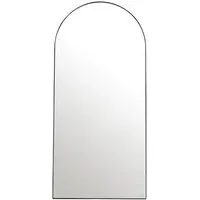 Odette Arch Full Length Wall Mirror - Black