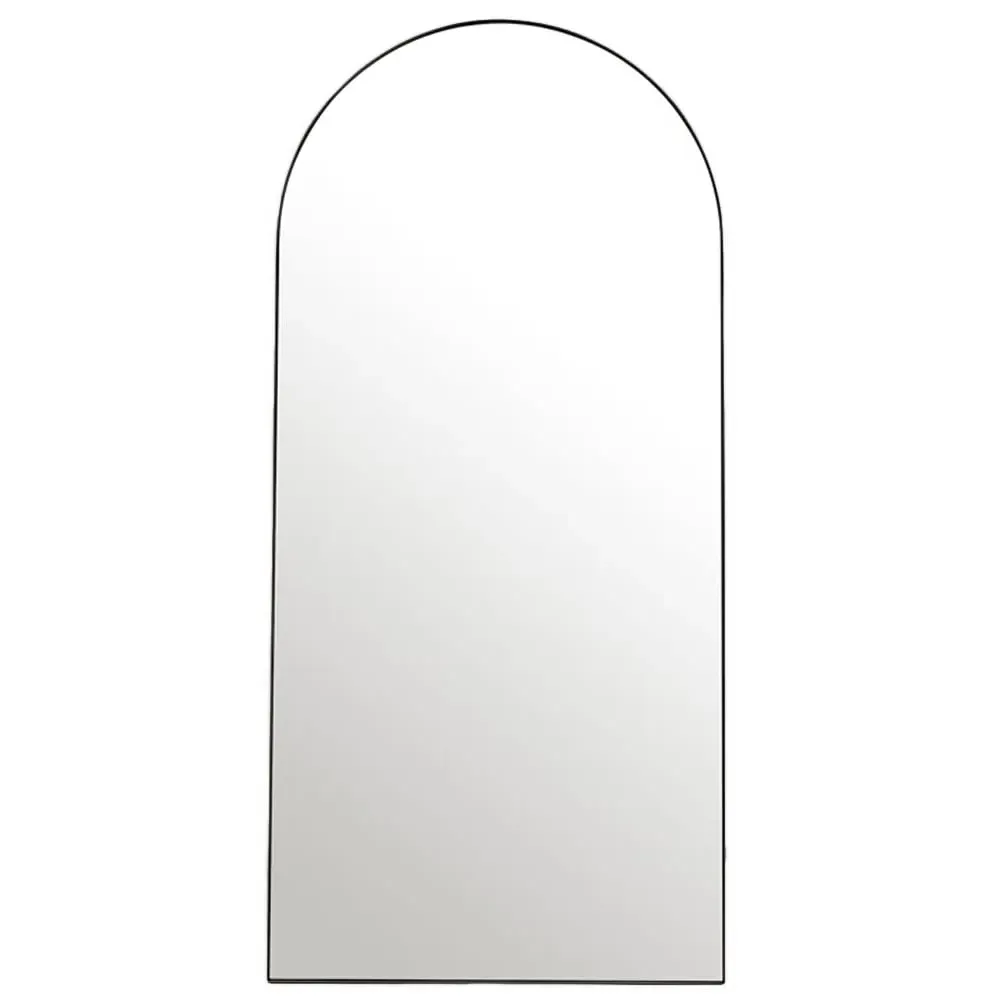 Odette Arch Full Length Wall Mirror - Black image