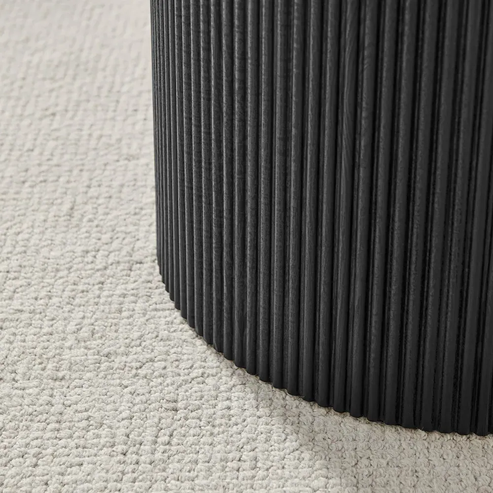 Penfold Round Coffee Table - Black