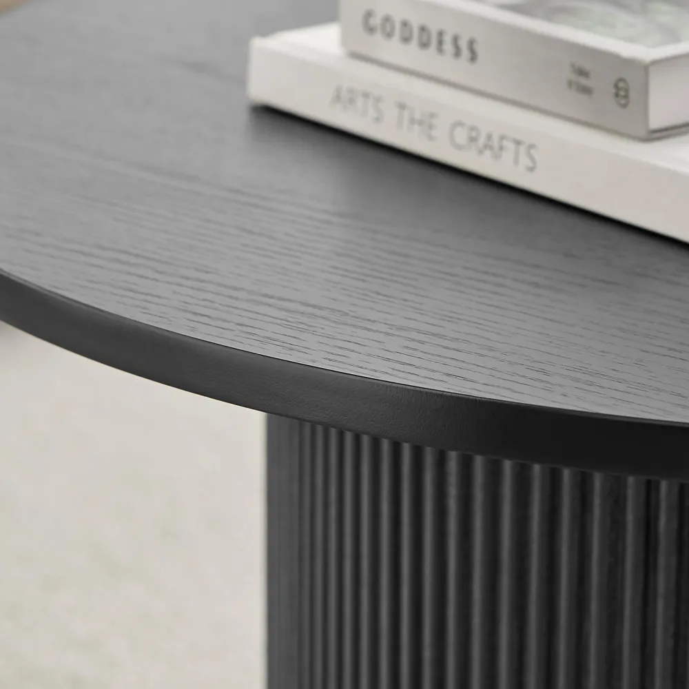 Penfold Round Coffee Table - Black