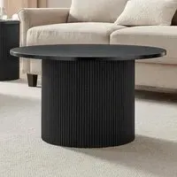 Penfold Round Coffee Table - Black