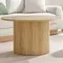 Penfold Round Coffee Table - Oak Effect
