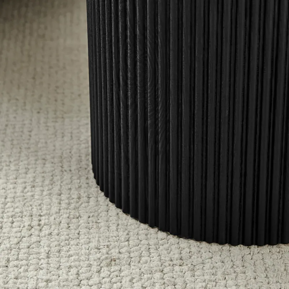 Penfold Round Side Table - Black