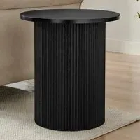 Penfold Round Side Table - Black