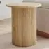 Penfold Round Side Table - Oak Effect