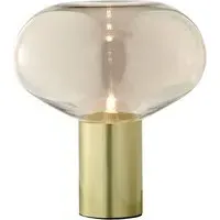 Sadie Table Lamp - Brass, Clear Glass