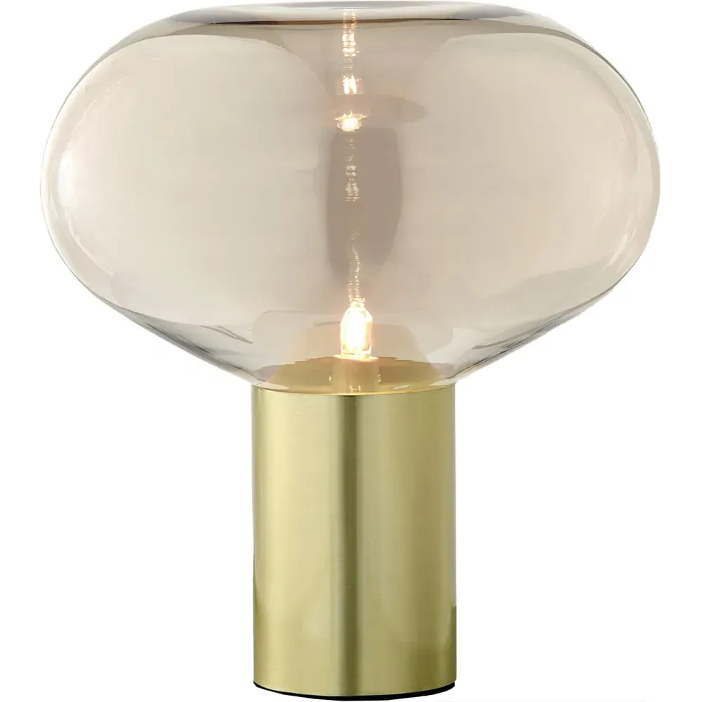 Sadie Table Lamp - Brass, Clear Glass image