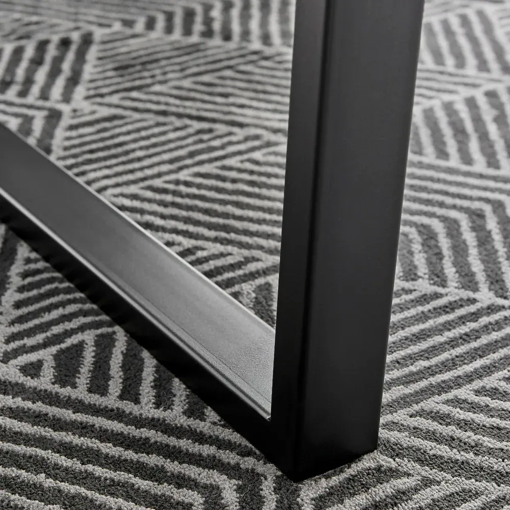 Solo 6-Seater Dining Table - Brown, Wood Effect