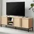 Sval 2 Door 2 Drawer TV Unit - Oak Effect, Wood Composite