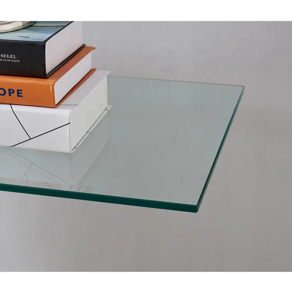 Tavalo Console Table - Gold, Glass