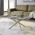 Tavalo Rectangular Coffee Table - Grey, Glass