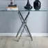 Tavolo Console Table - Silver, Glass
