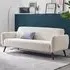 Terry 3-Seater Sofa - White, Boucle