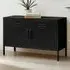 Theo 2 Door Sideboard - Black