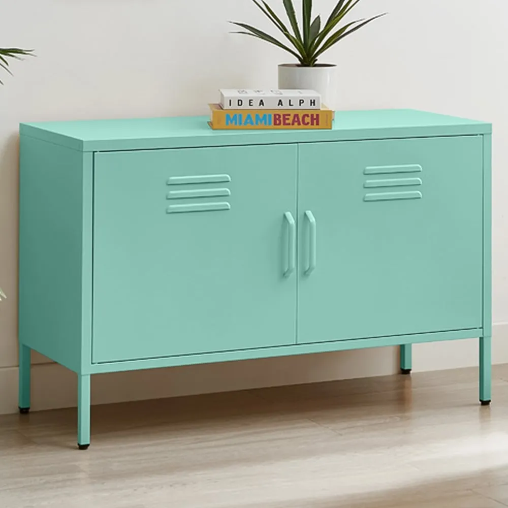 Theo 2 Door Sideboard - Blue