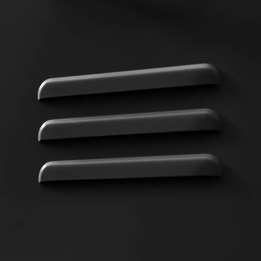 Theo 6 Drawer Sideboard - Black, Metal