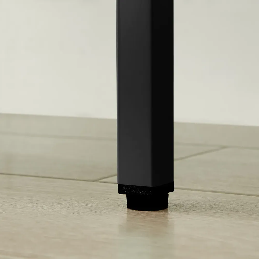 Theo 6 Drawer Sideboard - Black, Metal