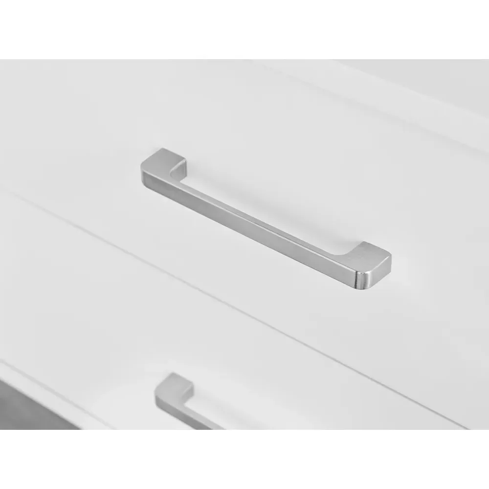 Tyler 2 Drawer Bedside Table - White