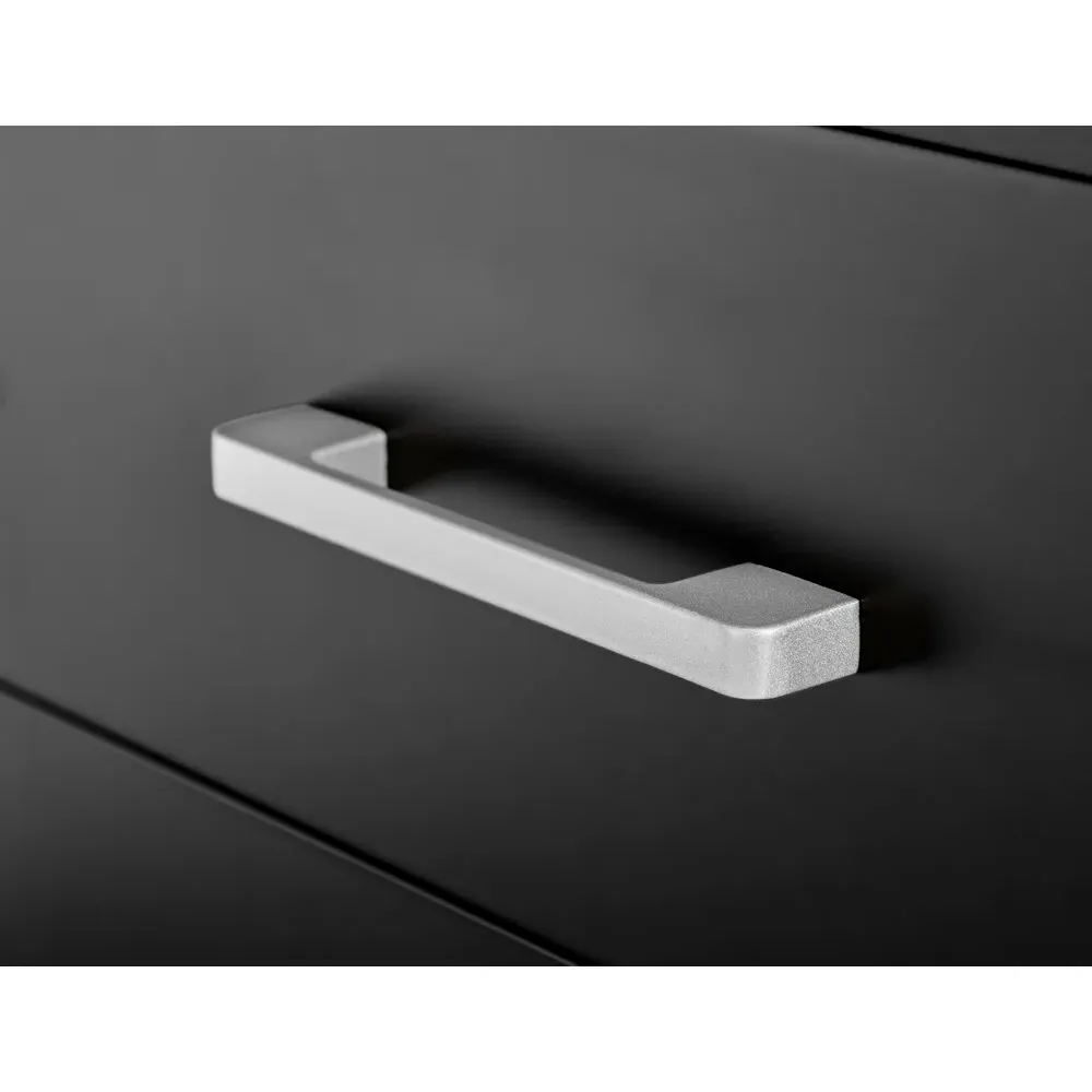 Tyler Single Drawer Bedside Table - Black