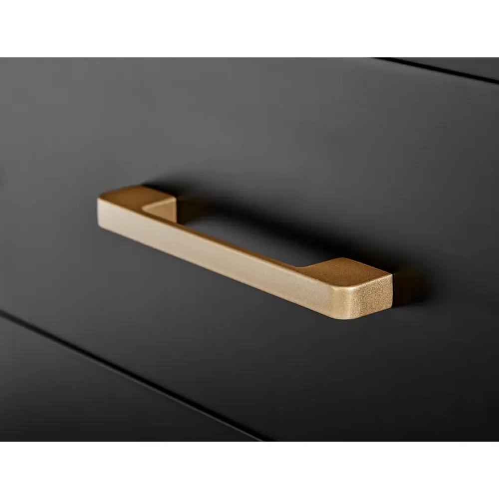 Tyler Single Drawer Bedside Table - Black