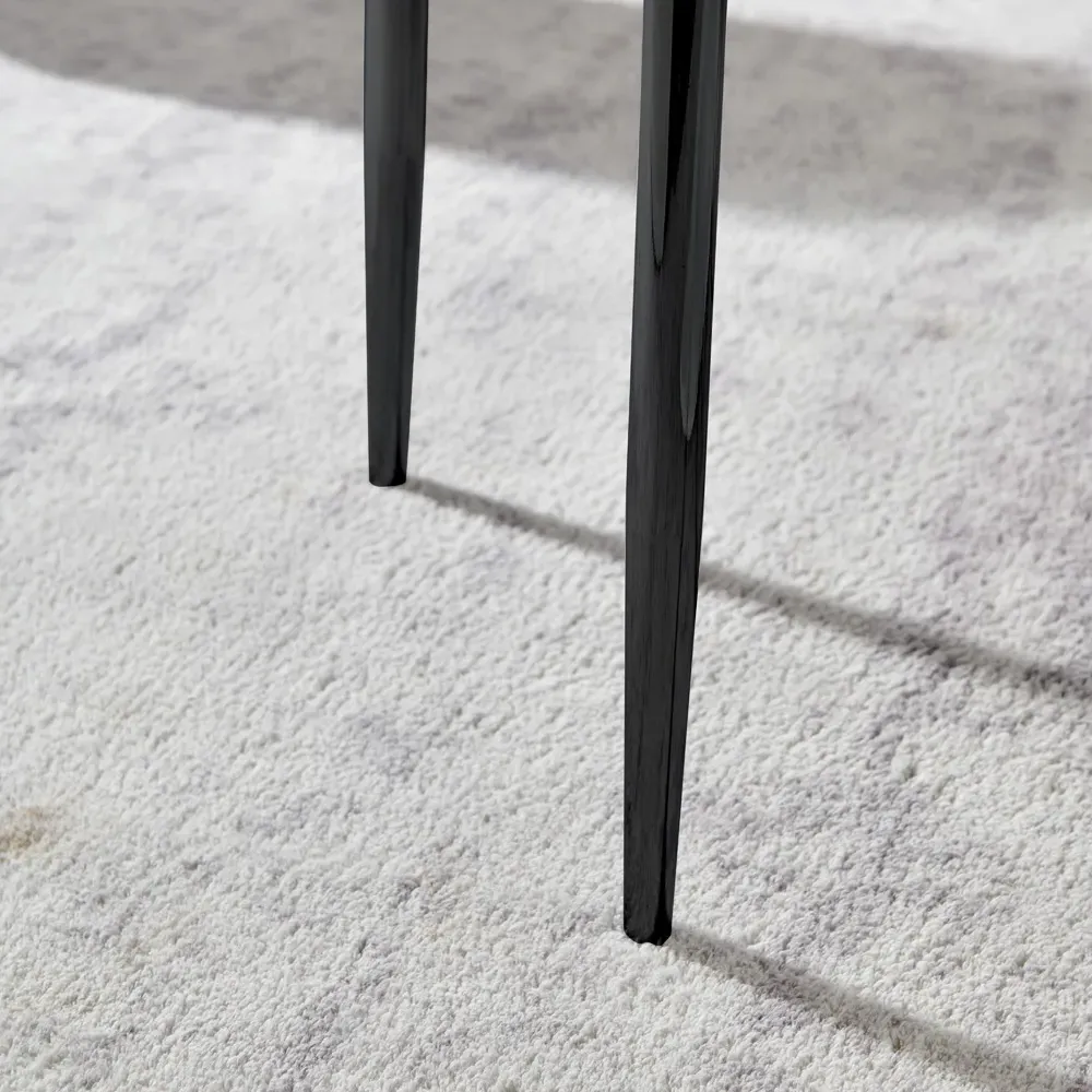 Valentina Set of 2 Dining Chairs - Green, Textured Weave