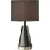Willow Table Lamp - Black, Metal