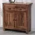 2 Door 2 Drawer Sideboard - Brown, Chipboard