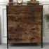 4 Drawer Chest of Drawers - Black, Chipboard