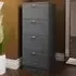 Artus 4 Drawer Chest of Drawers - Dark Grey