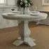 Bowood Round Dining Table - Cream, Reclaimed Pine