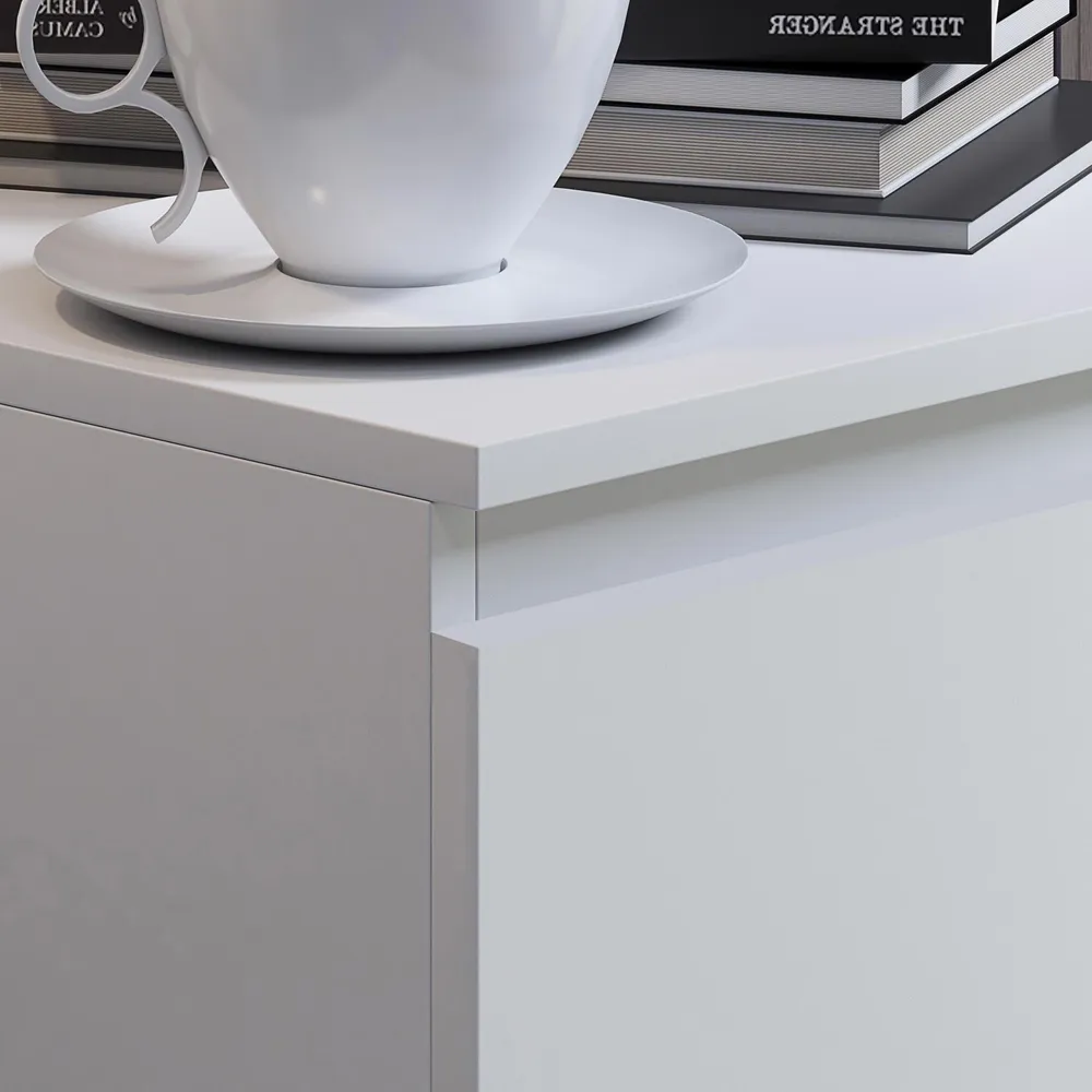 Carlton 4 Drawer Chest of Drawers - White