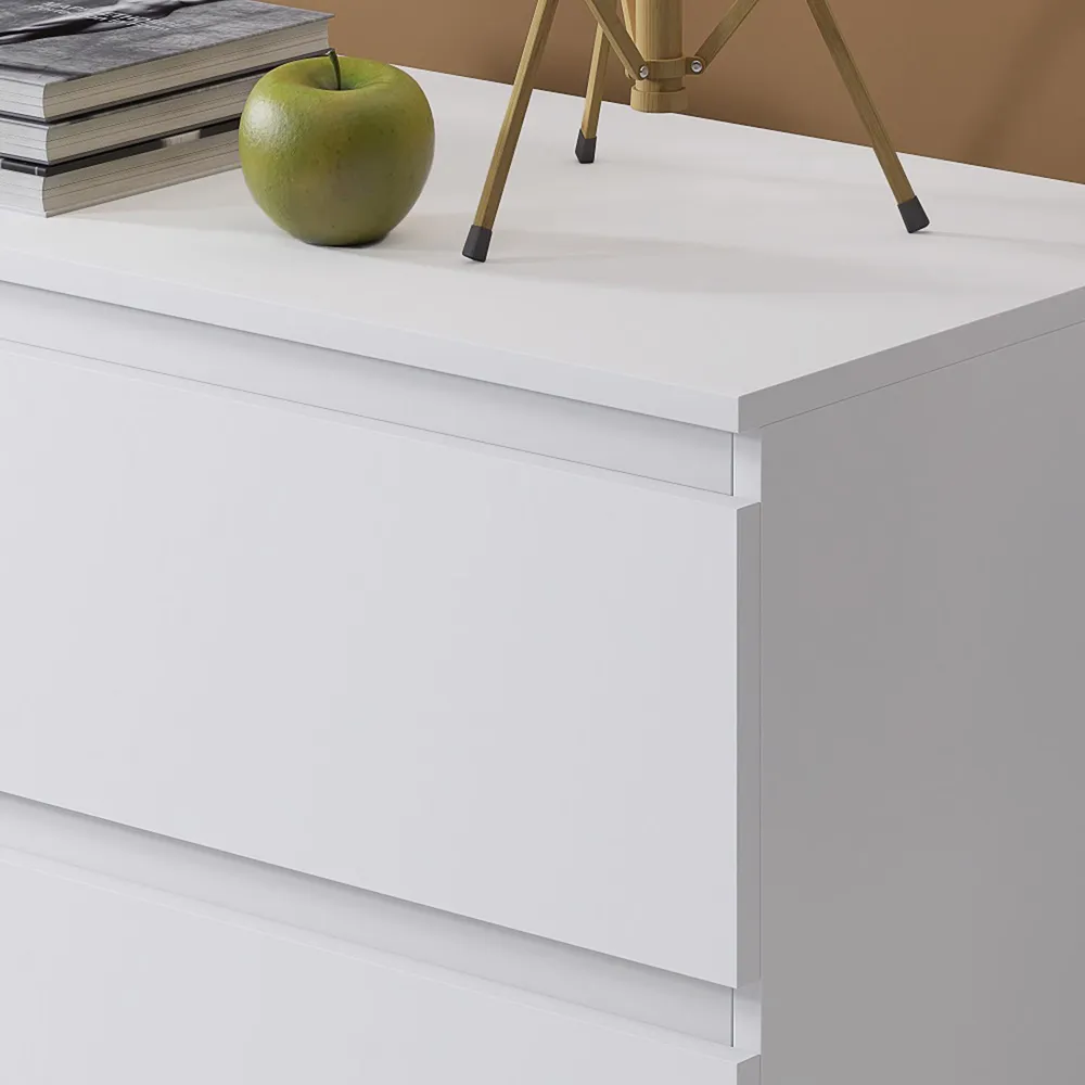 Carlton 6 Drawer Chest of Drawers - White