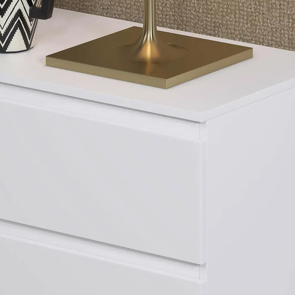 Carlton 8 Drawer Chest of Drawers - White