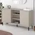 Frem 2 Door Curved Sideboard - Cream