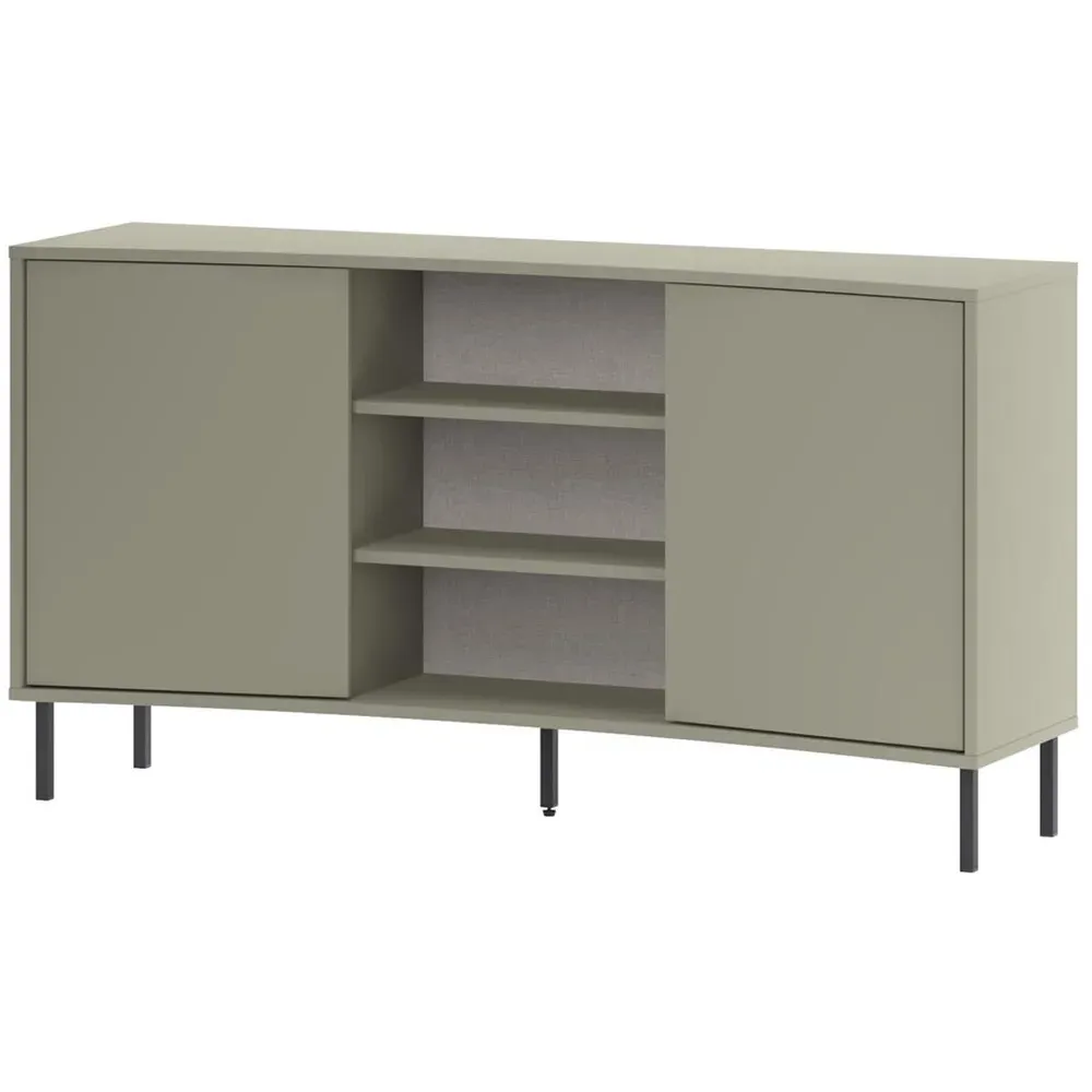 Frem 2 Door Curved Sideboard - Green