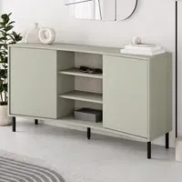 Frem 2 Door Curved Sideboard - Green