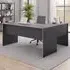 L-Shape Corner Study Desk - Grey, Oak