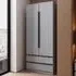 Lania 2 Door 2 Drawer Combination Wardrobe - Grey