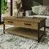 Lowry Storage Coffee Table - Brown, Reclaimed Pine