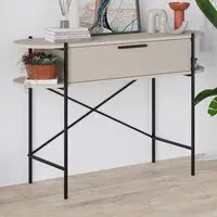 Otis Single Drawer Console Table - Cream