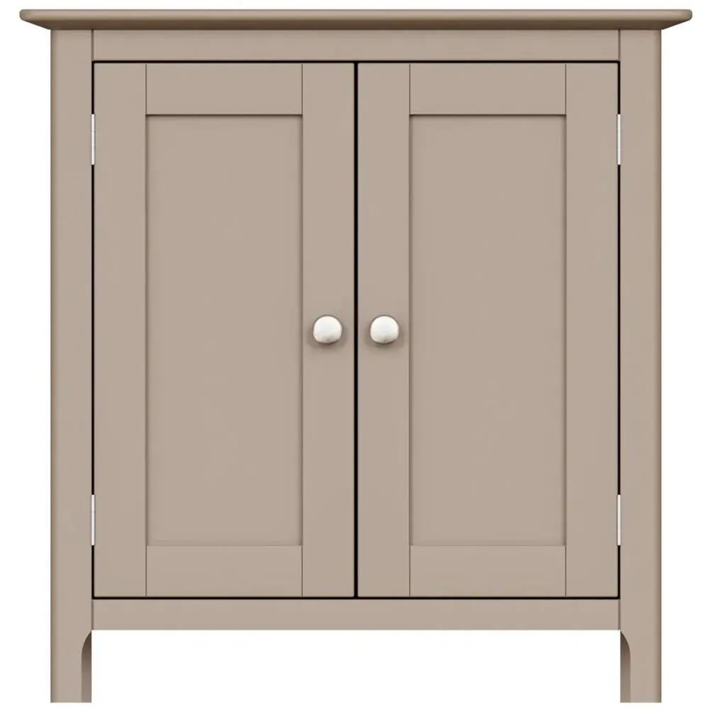 Palma 2 Door Compact Sideboard - Putty, MDF