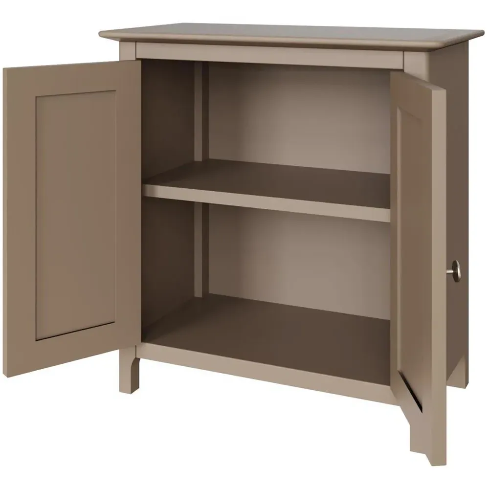 Palma 2 Door Compact Sideboard - Putty, MDF